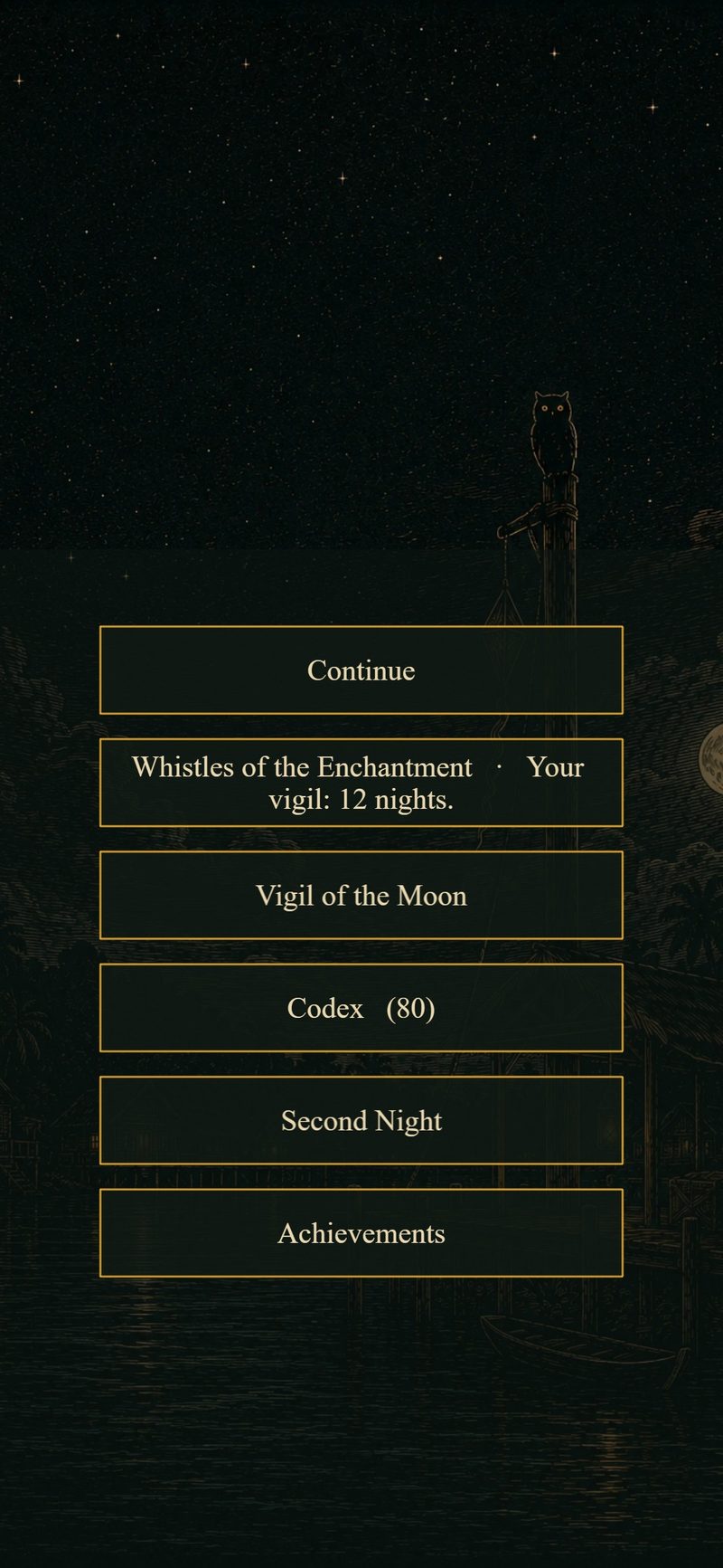 MATINTA title screen